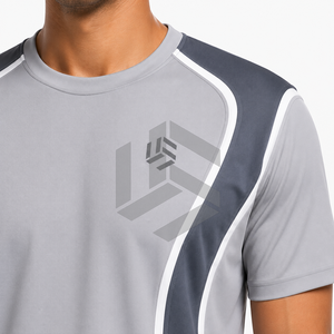 Camiseta Deportiva Formal Personalizada para Hombre |   Camiseta Deportiva de Secado Rápido y Transpirable de Poliéster/Algodón para Correr, Gimnasio y Entrenamiento |   OEM - Product Image 6