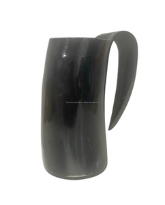 Taza de Cuerno de Búfalo Hecha a Mano de Primera Calidad, Vajilla Rústica para Bar, para Coleccionistas y Uso Doméstico al Mejor Precio - Product Image 4