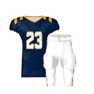 Uniforme de football américain surdimensionné personnalisé en sublimation, respirant, à séchage rapide, anti-transpiration et antibactérien, vente en gros - Product Image 1