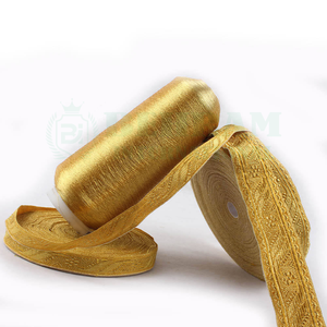 Bande décorative personnalisée pour uniforme, cordon doré, accessoires de cérémonie, broderie en fil métallique, dentelle - Product Image 3