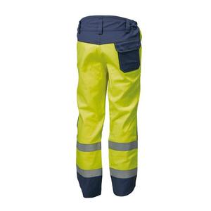 Pantalones de Trabajo de Alta Visibilidad Color Naranja para Hombre RICSA INTERNATIONAL, con Franjas Reflectantes, Rodillas Reforzadas, Resistentes a la Abrasión, de Poliéster, con Certificación CE - Product Image 5