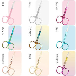 Tijeras para Cejas, Recortador de Pestañas, Depilador Facial, Tijeras de Acero Inoxidable para Cutículas, Herramienta de Belleza y Maquillaje - Product Image 5