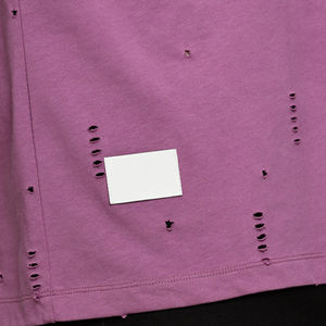 T-shirt Homme Haut de Gamme Effet Vieilli 100% Coton Personnalisable Écologique Logo Professionnel Confort Manches Courtes - Product Image 4