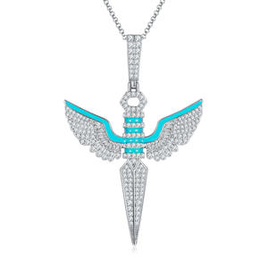 Iced Out Moissanite Custom <b>Pendant</b> for <b>Man</b> Jewelry <b>Pendant</b> Hip Hop Style Chain <b>Pendant</b> - Product Image 3