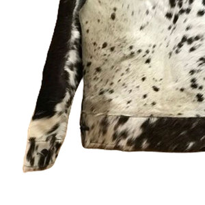 Zipper Closure Stand Collar Windproof <b>Men</b> Cowhide <b>Leather</b> <b>Jacket</b> Top Hot Premium Quality <b>Leather</b> <b>Jacket</b> - Product Image 3