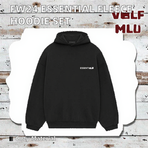 Sweat à capuche avec détail nœud et bordure en similicuir |   Sweat-shirt décontracté coupe-vent et écologique - Product Image 5