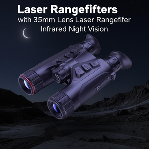 Binoculares de Imagen Térmica con Lente de 35 mm, Telémetro Láser, Visión Nocturna Infrarroja - Product Image 3