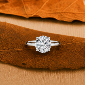 Anillo de Compromiso de Lujo con Diamante de Laboratorio Brillante de 2 Quilates, Oro Sólido de 10K/14K, Certificado IGI, Anillo Solitario de Novia para Mujer, Color de Diamante E - Product Image 6