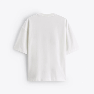 T-shirt homme 100% coton, design logo personnalisé, qualité supérieure, col rond, coupe oversize, épaules tombantes, streetwear, t-shirt uni pour homme - Product Image 5