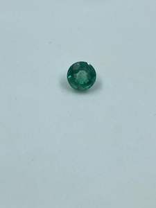 Émeraude Naturelle Ronde de Haute Qualité, Pierre Précieuse Verte en Gros, Pierre Centrale pour Collier 5.60mm 0.67CTS, Prix de Gros - Product Image 2