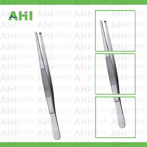 Pince à tissus en acier inoxydable, forceps chirurgical manuel, kit chirurgical certifié CE, certifié ISO13485, haute qualité, garantie 1 an - Product Image 3