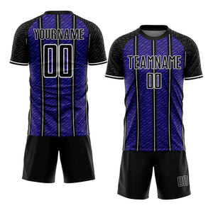 Uniforme de football imprimé par sublimation en polyester 100% - Taille adulte - Uniforme de football imprimé par sublimation - Product Image 3