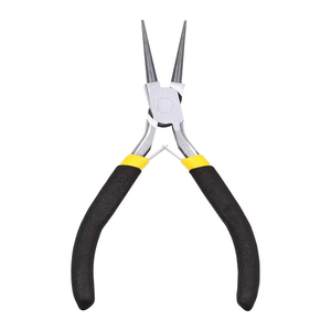 Habi Industries Surgical Grade Stainless Steel Precision Jewelry Making Round Nose Pliers Chain Bending Soft Double Grip Handle - Product Image 6