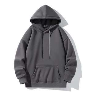 Sudadera con Capucha Extra Grande de Felpa de Algodón Premium, Sudadera Informal de Estilo Urbano, Sudadera con Capucha de Felpa Gruesa para Hombre, Sudadera con Capucha con Logotipo Personalizado - Product Image 4