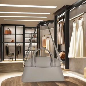 Royaa Ladies Fashion Genuine Leather Crossbody <b>Shoulder</b> Tote Bag Single <b>Strap</b> Portable Removable leather <b>shoulder</b> <b>strap</b> Internal - Product Image 3