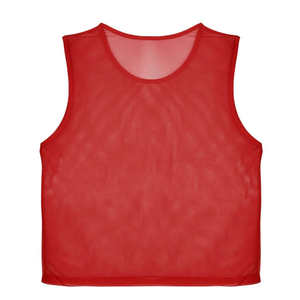 Chaleco de Entrenamiento de Fútbol Personalizado al por Mayor, Chaleco Reversible de Práctica de Fútbol para Adultos, Chaleco de Malla de Poliéster - Product Image 1