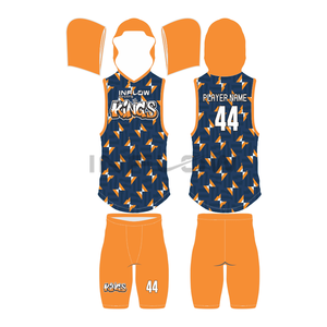 Logo personnalisé, vente en gros, uniforme de football américain de haute qualité 7 sur 7, vêtements de sport, jersey de football américain unisexe pour jeunes 7v7 - Product Image 4