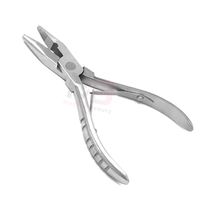 Pinzas Multifunción de Acero Inoxidable Ecológicas de Marca Privada con Mango Liso, Herramienta de Estilismo para Extensiones de Cabello - Product Image 1
