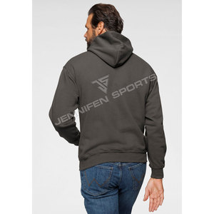 Sweat-shirts à capuche pour hommes en molleton vierge 380 GSM de haute qualité, coupe épaules tombantes, en coton, vente en gros, personnalisables numériquement - Product Image 6