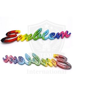 Parches Termoadhesivos de Fieltro No Tejido con Letras Bordadas en Chenille, Estilo Escritura, Forma Irregular, para Grupos de Chicas, Muy Demandados - Product Image 6