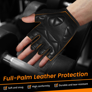 Meilleurs gants de sport respirants et confortables à demi-doigts pour l'entraînement, la musculation et la protection antidérapante des mains et des paumes - Product Image 4