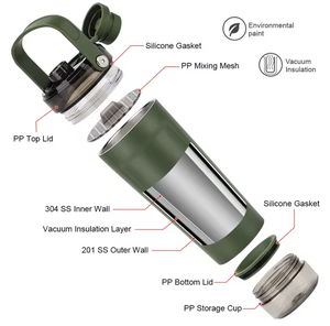 กระบอกน้ำ Atlas DrinkWare ขนาด 14 ออนซ์ ทำจากสแตนเลสสตีล เก็บอุณหภูมิได้ดี พร้อมหูจับ เหมาะสำหรับออกกำลังกายและกลับไปโรงเรียน - Product Image 4