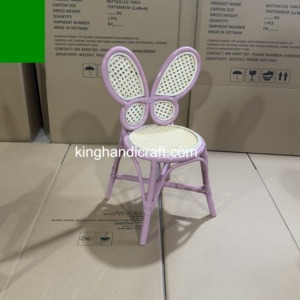Chaise Enfant en Rotin Tressé Haut de Gamme à Louer pour Mariage, Événement, Anniversaire, Décoration, Accessoire Photo - Product Image 4