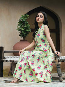 ชุดเดรสแม็กซี่ทรงตรงสไตล์โบฮีเมียนคุณภาพสูงสำหรับงานปาร์ตี้ริมชายหาด ดีไซน์เก๋ เหมาะสำหรับเป็นของขวัญวันเกิด ขายส่งเป็นชุด - Product Image 4