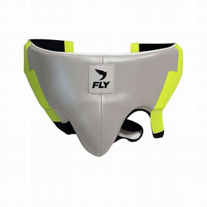 Ensemble de gants de boxe, protège-tête et protège-gland en cuir premium Silver Green Fly, personnalisable, à lacets, réglable, léger et respirant - Product Image 4