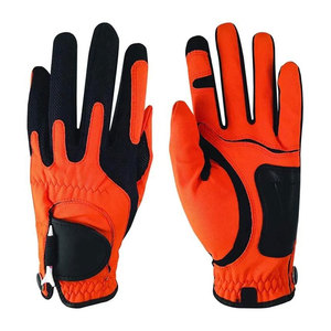 Guantes de Golf de Cuero Duraderos para Todo Clima, Agarre Superior, Transpirables, Diseño Ecológico, Ajuste Personalizable, Detección de Pinchazos, Seguridad - Product Image 5