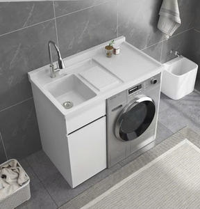 Aluminum Material Eco-Friendly Waterproof and Moisture-Resistant Size 1000mm & 1200mm Laundry Cabinets Modern Design Style - Product Image 3