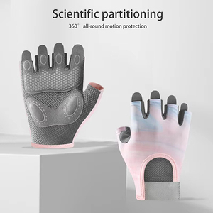 Guantes Deportivos para Levantamiento de Pesas, Guantes de Entrenamiento Transpirables para Gimnasio con Soporte para Muñeca - Product Image 5