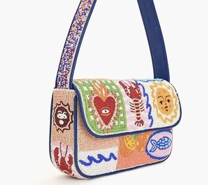 Bolso de Hombro Hecho a Mano con Cuentas, Bolso de Mano con Diseño Floral Personalizado, Bolso de Noche para Mujer, para Fiestas y Bodas - Product Image 2