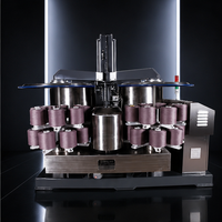 Machine de teinture textile automatique contrôlée par PLC, extracteur d'hydrofibre pour paquets de fil