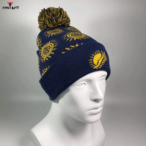 New Style 100% Cotton Breathable <b>Beanie</b> Hats with 3D Embroidery Best Quality Winter Unisex Caps for Sale - Product Image 3