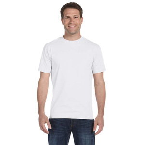 Camiseta Blanca para Hombre, 100% Algodón, con Logotipo Personalizado, al por Mayor - Product Image 1