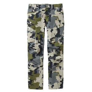 Pantalones Tácticos de Caza para Exteriores, Transpirables, Impermeables, Diseño de Camuflaje Invernal con Paneles de Protección en las Rodillas - Product Image 1