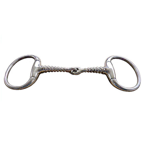 Bocado de Acero Inoxidable de Alta Calidad Tipo Eggbutt, Bocado Ecuestre Duradero para Entrenamiento y Montar a Caballo - Product Image 3
