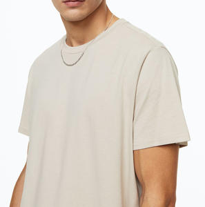 Camisetas de Hombre 100% Algodón Jersey 350g, al por Mayor, de Alta Calidad, Lisas, Estilo Hip Hop, Personalizadas con Impresión, Corte Holgado y Extra Grande - Product Image 1