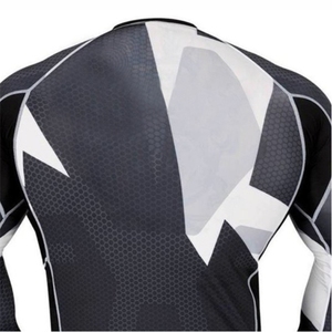 Kimono de Jiu Jitsu, Camiseta de Manga Larga para Artes Marciales, Compresión, Impresión Completa, Camiseta de Boxeo, MMA, Bjj, Rash Guard Fortleo - Product Image 3