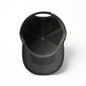 Gorra de Béisbol Lisa de Poliéster 100% al por Mayor, Gorra de Béisbol Deportiva de 6 Paneles de Color Sólido para Hombre - Product Image 4