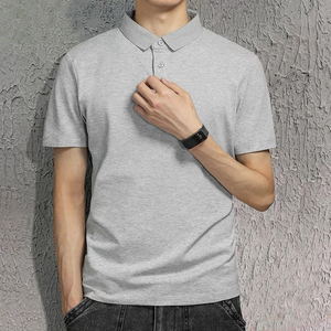 Camisetas Polo de Color Sólido de Primera Calidad para Hombre, Estilo Urbano, Algodón Transpirable, Talla Grande, Camiseta Polo de Verano para Hombre - Product Image 5