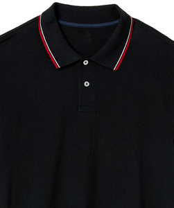 Camiseta de Golf para Hombre, 100% Algodón Tejido, Manga Corta, Color Liso, Estampada, de Secado Rápido y Suave - Product Image 3
