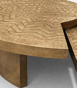 Wholesale Golden metal legs style Coffee <b>Table</b> living room furniture round modern <b>Decorative</b> Home <b>Decor</b> Modern Metal Side <b>Table</b> - Product Image 4