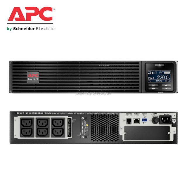 Original APC UPS 1000VA APC Smart UPS 1000VA SURT1000UXI-CH 900W 1KVA Rack/ Tower UPS APC 1000VA Online with in Stock RT 1000VA