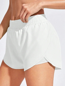 Shorts de yoga pour femmes, leggings élastiques pour la course à pied et l'entraînement, shorts de sport pour dames, vêtements de sport - Product Image 2