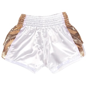 Pantalones Cortos de Boxeo Muay Thai para Adultos, Pantalones de Lucha de Kickboxing Estampados para Hombres y Mujeres, Equipo de Artes Marciales Mixtas, 100% Poliéster Ligero - Product Image 1