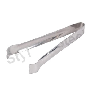 Accesorios de cocina de acero inoxidable de alta resistencia para fiesta, ensalada, servidor de alimentos, pinzas para hielo - Product Image 1