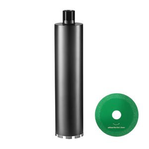 Punta diamantata a umido da 4,25 pollici per muratura, profondità di foratura 14 pollici, con lama a disco diamantata da 1 1/4 pollici per carotaggio cemento - Product Image 1