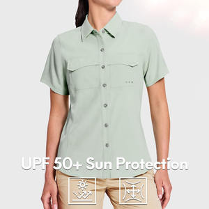 Camisetas de Pesca de Alto Rendimiento para Mujer, Tejido Suave al Tacto, el Mejor Producto en Camisetas de Pesca para Mujer - Product Image 3